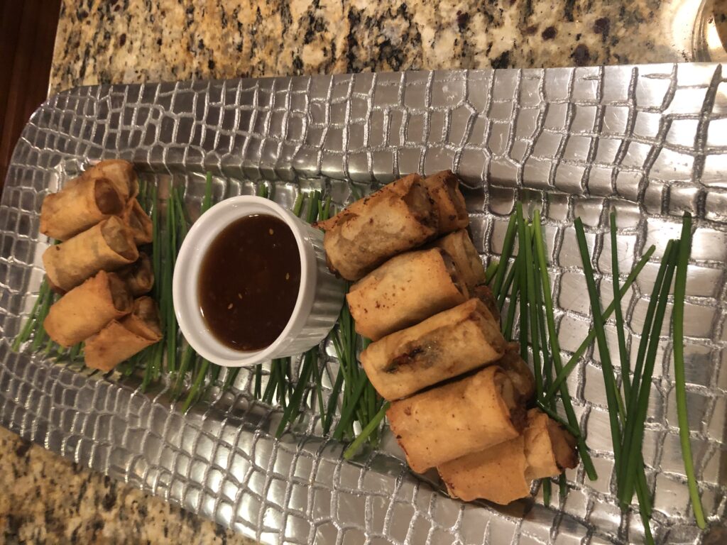 Crispy Duck Rolls