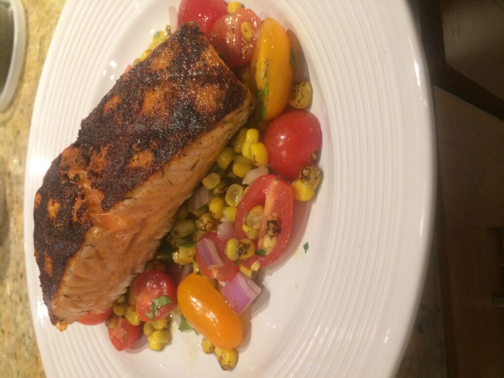 Crusted Salmon